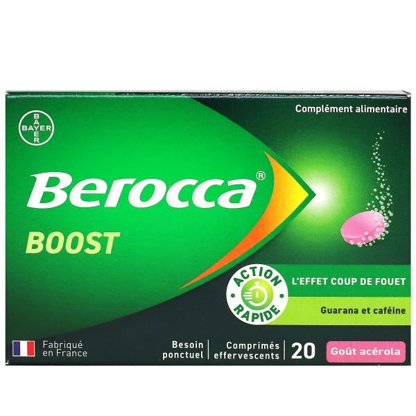 BeroccaBoost sans sucre 20 comprimés