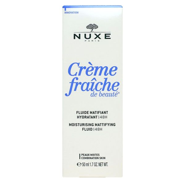 Crème Fraiche de beauté fluide matifiant hydratant 48h 50ml