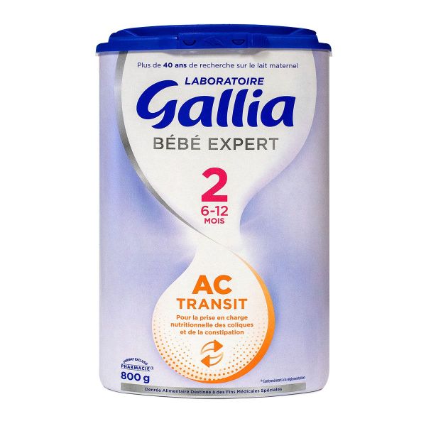 Expert AC transit lait 2ème âge 800g