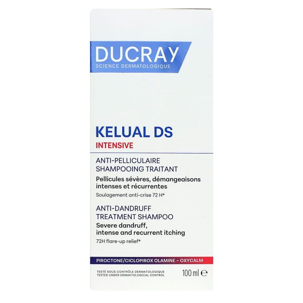 Kelual DS Intensive shampoing traitant anti-pelliculaire 100ml