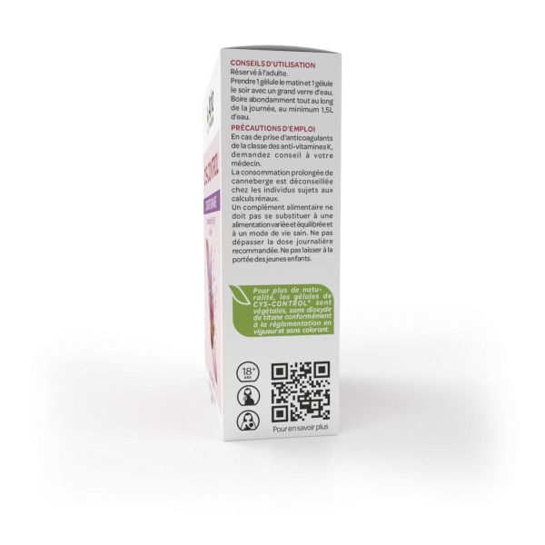 Cys-control urinaire gélules 20 gélules