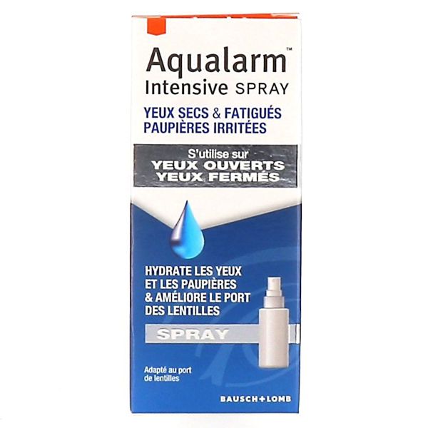 Aqualarm Intensive spray oculaire yeux secs et fatigués 10ml