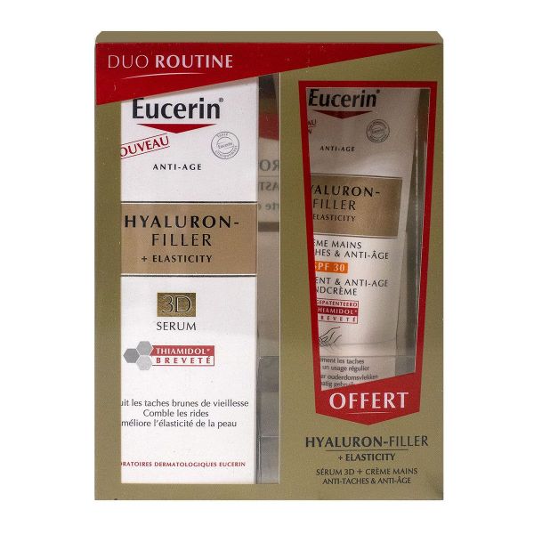 Coffret Hyaluron Filler + Elasticity serum 3D 50ml + crème mains offerte