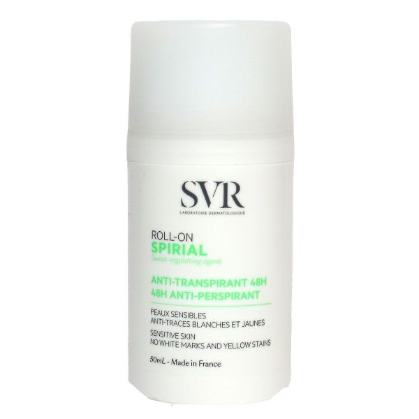 Spirial déodorant anti-transpirant intense 48h roll-on 50ml