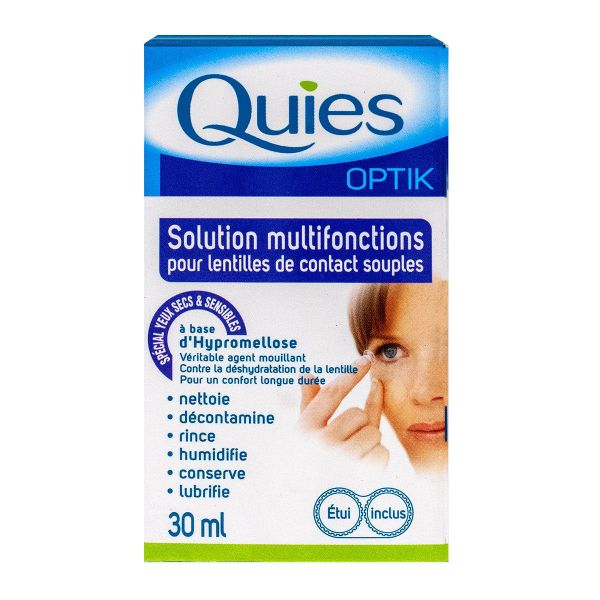 Optik solution multifonctions lentilles 30ml