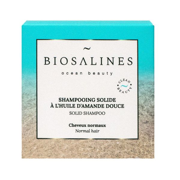 Shampoing solide huile amande douce cheveux normaux 20g