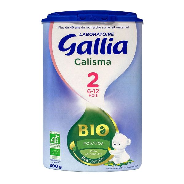 Lait Calisma 2 de 6  à 12 mois 800g