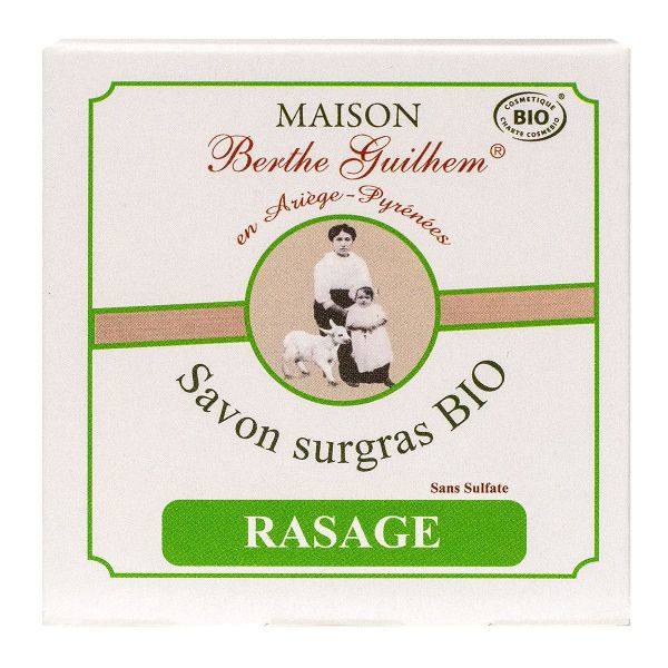 Savon de rasage surgras bio 100g