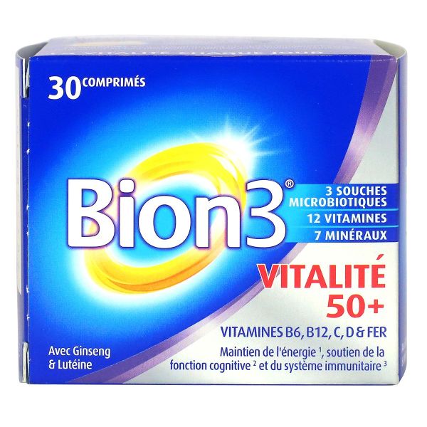 Bion 3 senior vitalité 30 comprimés