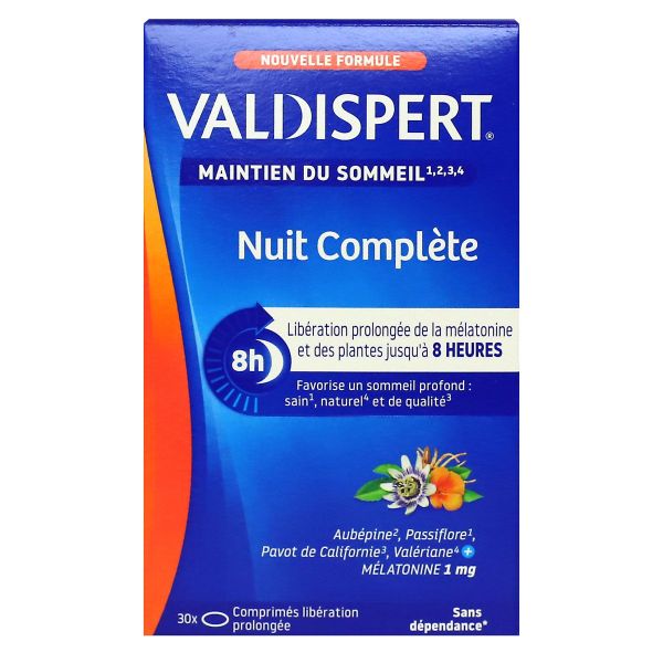 Nuit Complète maintien du sommeil 30 comprimés