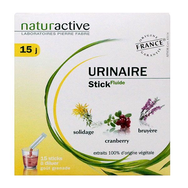 15 sticks urinaire Elusanes