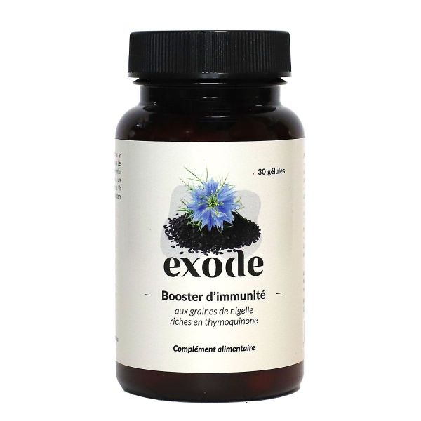 Booster d'immunité graines de nigelle 30 gélules