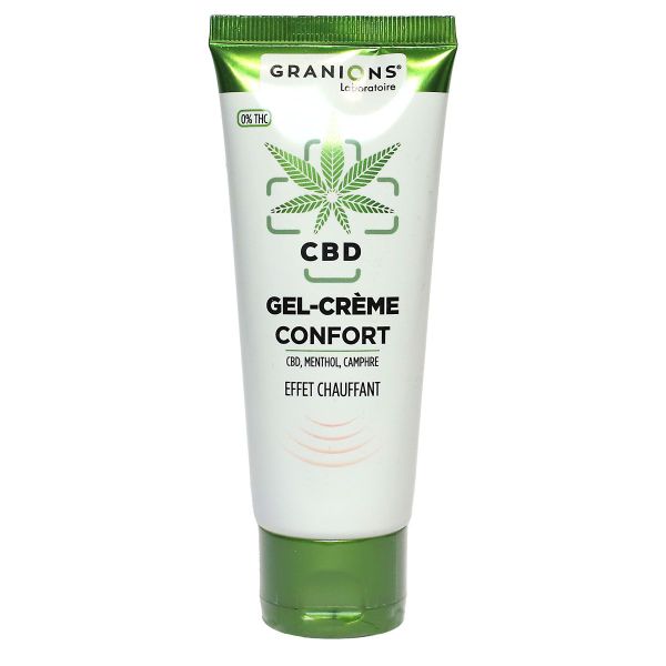 CBD gel crème confort effet chauffant 75ml