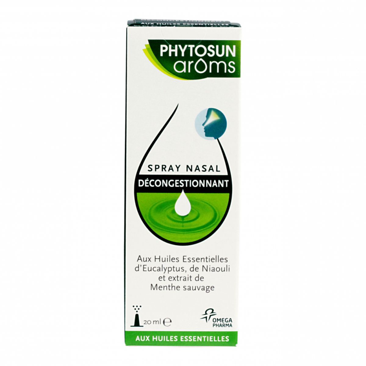 Phytosun Arôms spray nasal décongestionnant - Nez bouché