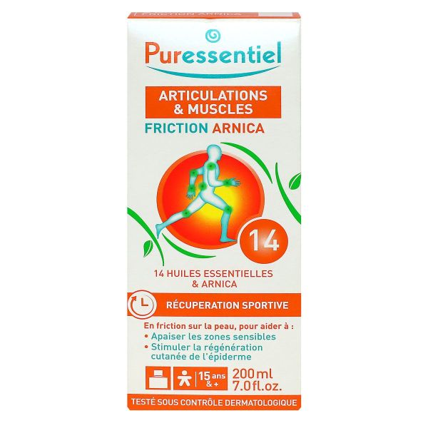 Articulations et muscles friction Arnica 14 huiles essentielles 200ml