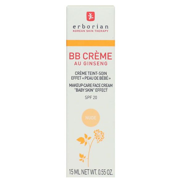 BB crème au ginseng soin effet peau de bébé SPF20 teinte nude 15ml