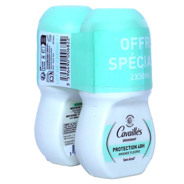 Dermato 48h déodorant roll-on 2x50ml