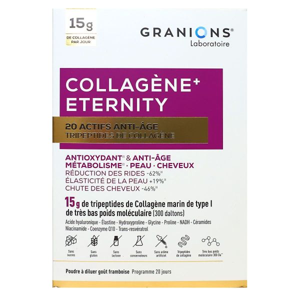 Collagene Eternity 20 actifs anti-âge complexe global 343g