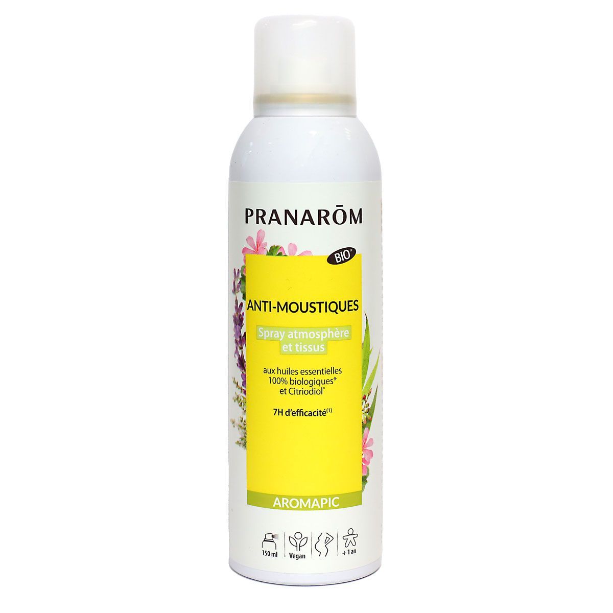 Aromapic spray anti-moustiques atmosphère et tissus 150ml - Pranarom