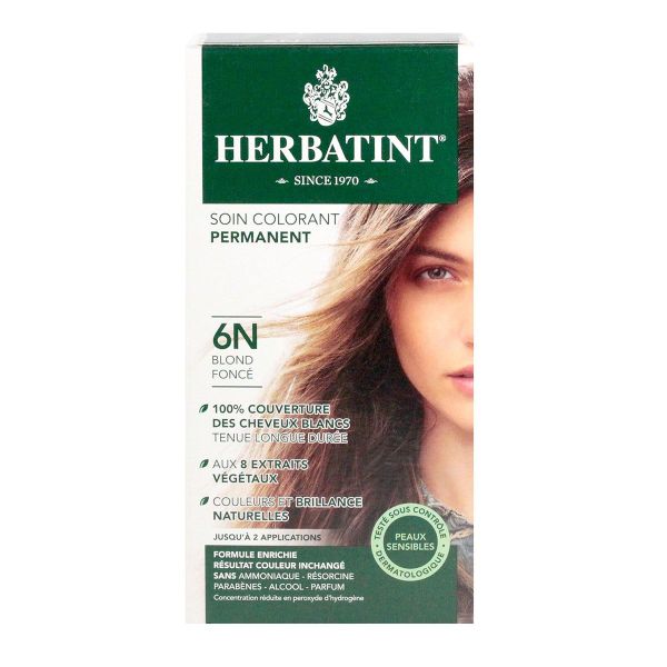 Soin colorant 6N blond foncé