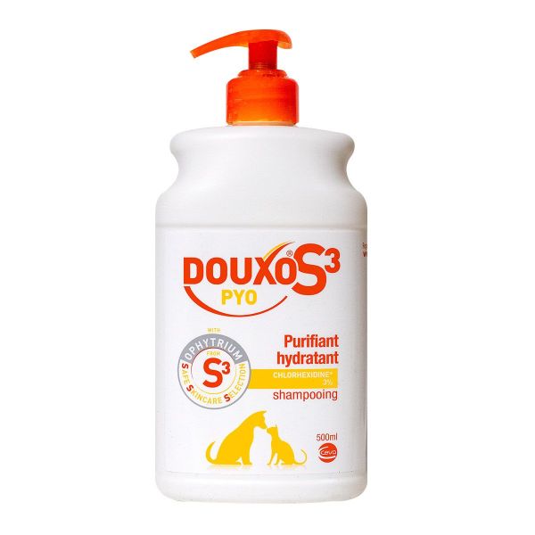 Douxos3 Pyo chien chat shampoing purifiant 500ml