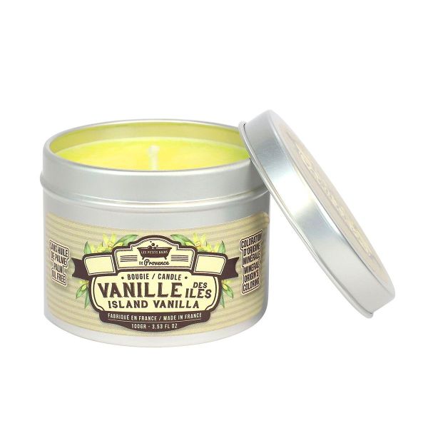 Bougie vanille des îles 100g