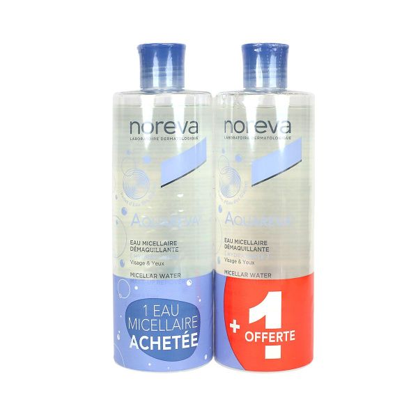 Aquareva eau micellaire démaquillante 2x400ml