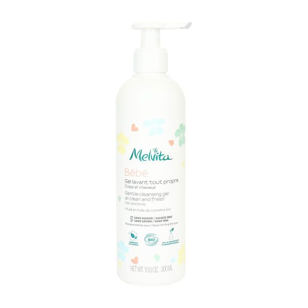 Bébé gel lavant Tout Propre corps cheveux bio 300ml