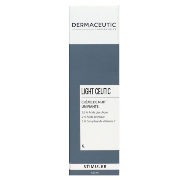 Light Ceutic creme nuit unifiante Stimuler 40ml