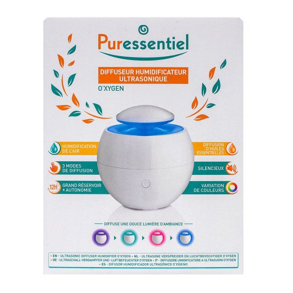 Humidificateur D'Air Trotec B 2 E - Ultrasonique, 4L, Aromathérapie, Purificateur Filtre Charbon - Pour Pièce 30m²