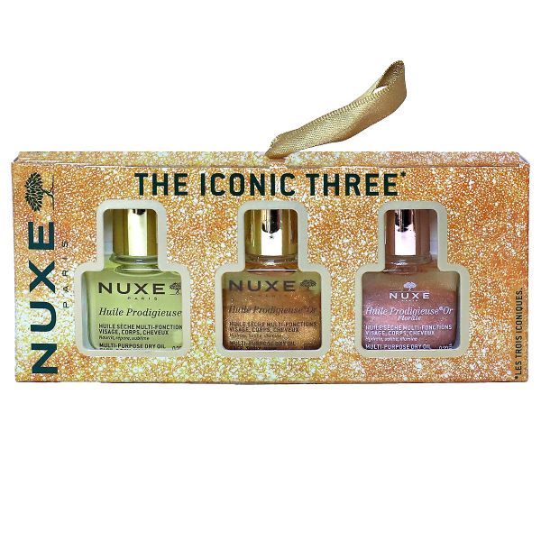 Coffret les 3 Iconiques huile prodigieuse