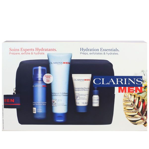 Coffret Men soins nettoyants hydratants