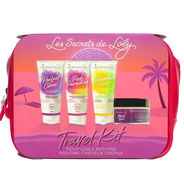 Travel Kit Routine cheveux crépus