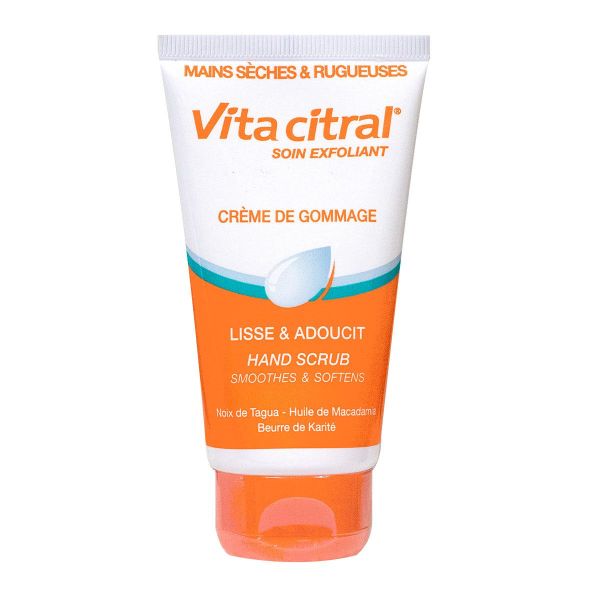 Vitra Citral crème de gommage mains sèches et rugueuses 75ml