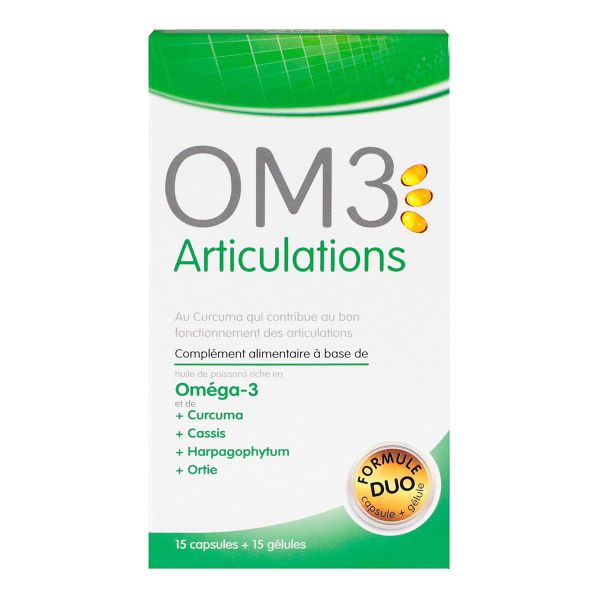 om3 articulations est un complément alimentaire à base d'oméga 3
