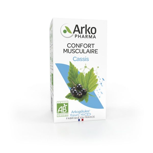 Arkogélules cassis bio 45 gélules
