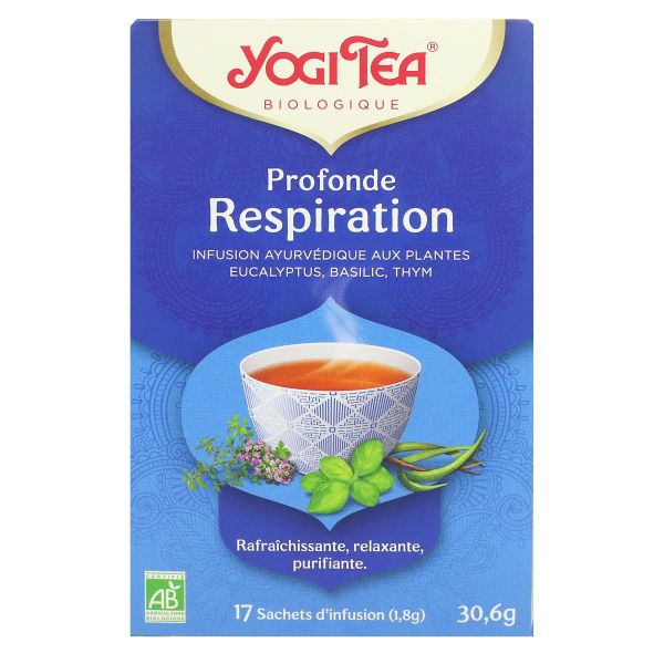 Profonde respiration infusion ayurvédique 17 sachets