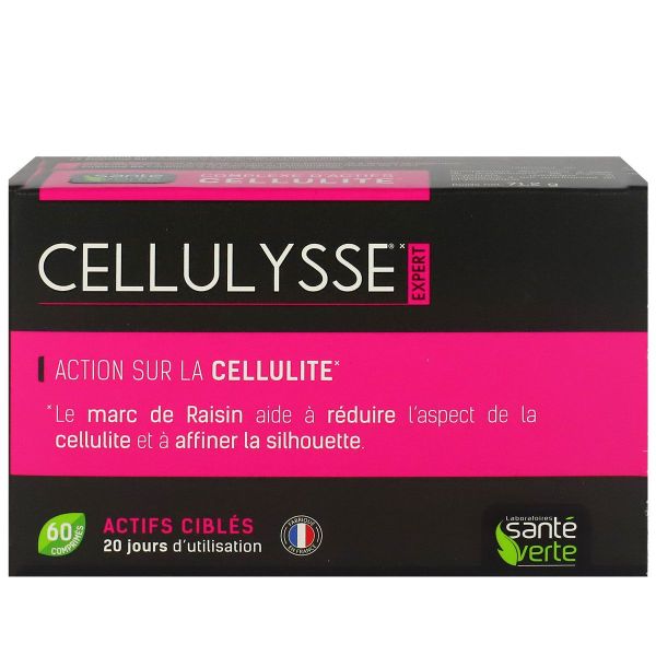 Cellulysse Expert réduire cellulite 60 comprimés