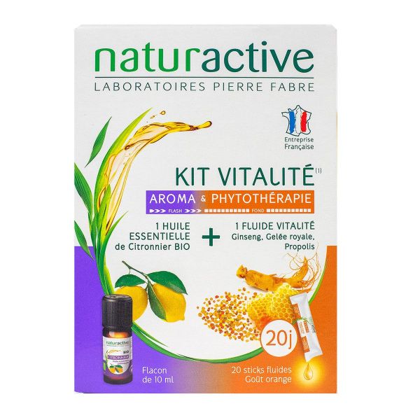 Kit Vitalité Aroma 10ml et phytothérapie 20 sachets