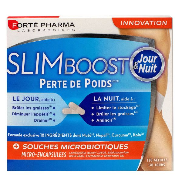 SlimBoost perte de poids jour & nuit 120 gélules