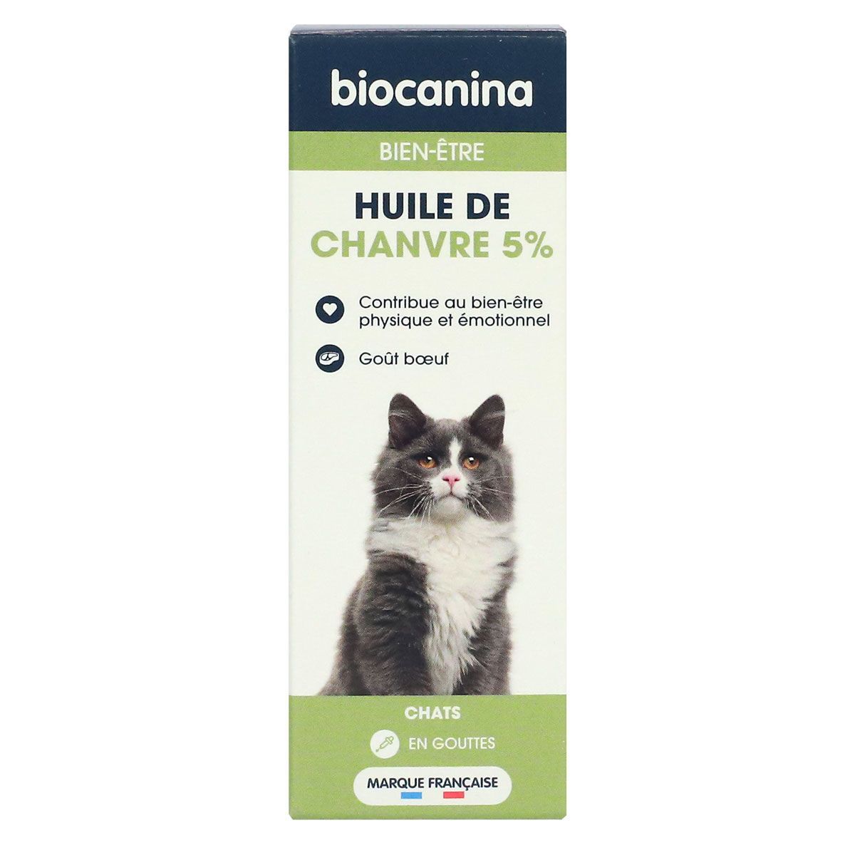 HUILE DE CHANVRE gouttes biocanina flacon 10 ml