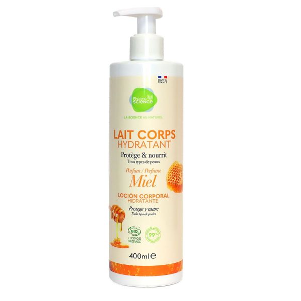 Lait corps hydratant miel 400ml