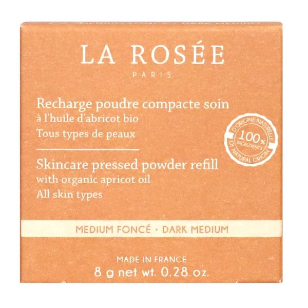 Recharge poudre compacte huile abricot soin Dark Medium n°03 8g