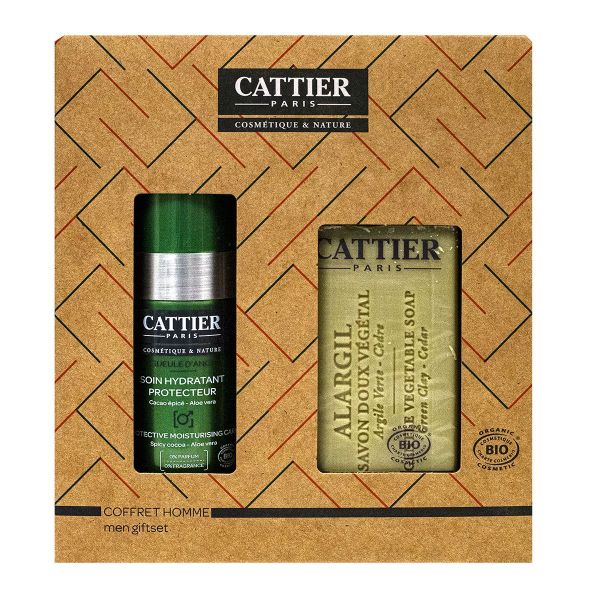 Le coffret homme Noël 2019 contient un soin hydratant protecteur gueule