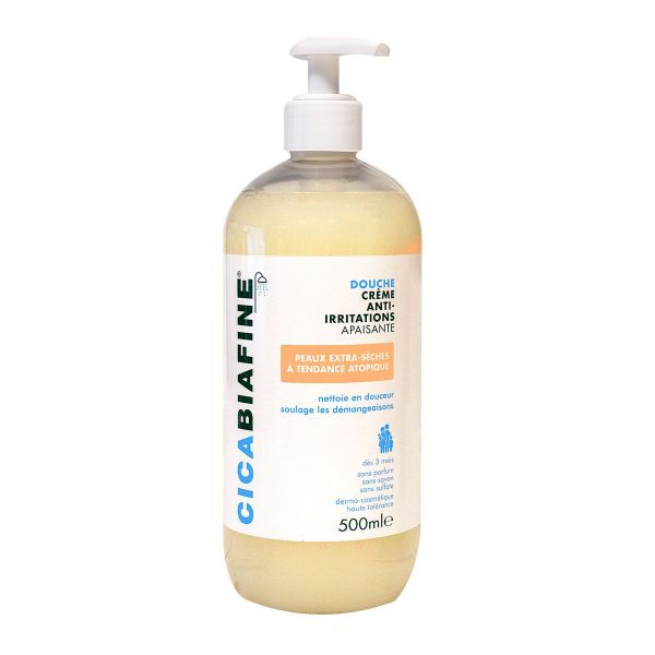 Crème douche anti-irritations peau extra-sèche 500ml