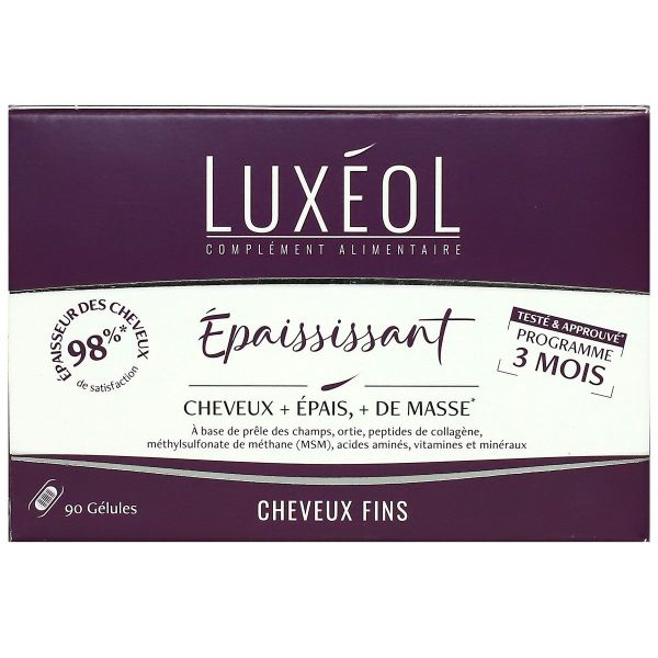 Complement alimentaire epaississant 90 gélules