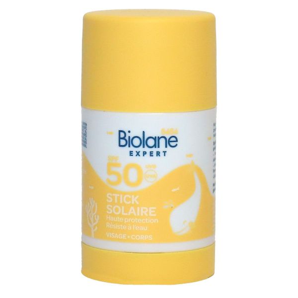 Expert stick solaire SPF50 bebe visage et corps 20ml