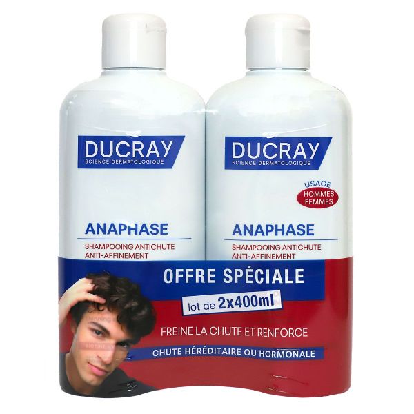 Anaphase shampoing antichute anti-affinement 2x400ml