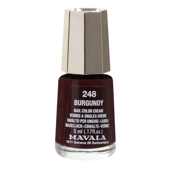 Mini Color vernis 5ml - 248 Burgundy