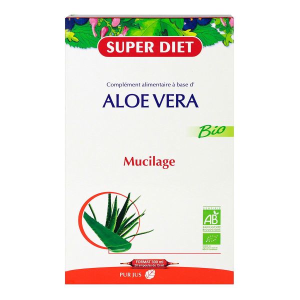 Aloe vera bio 20x15ml